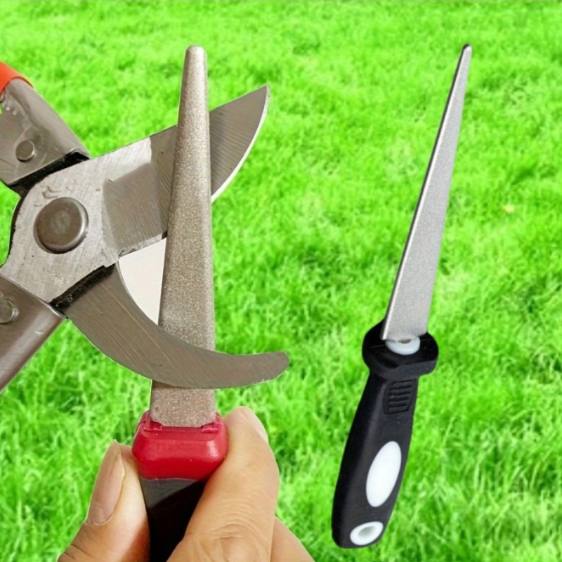 Gardening Tools Knife - Afilador de cuchillos de acero con