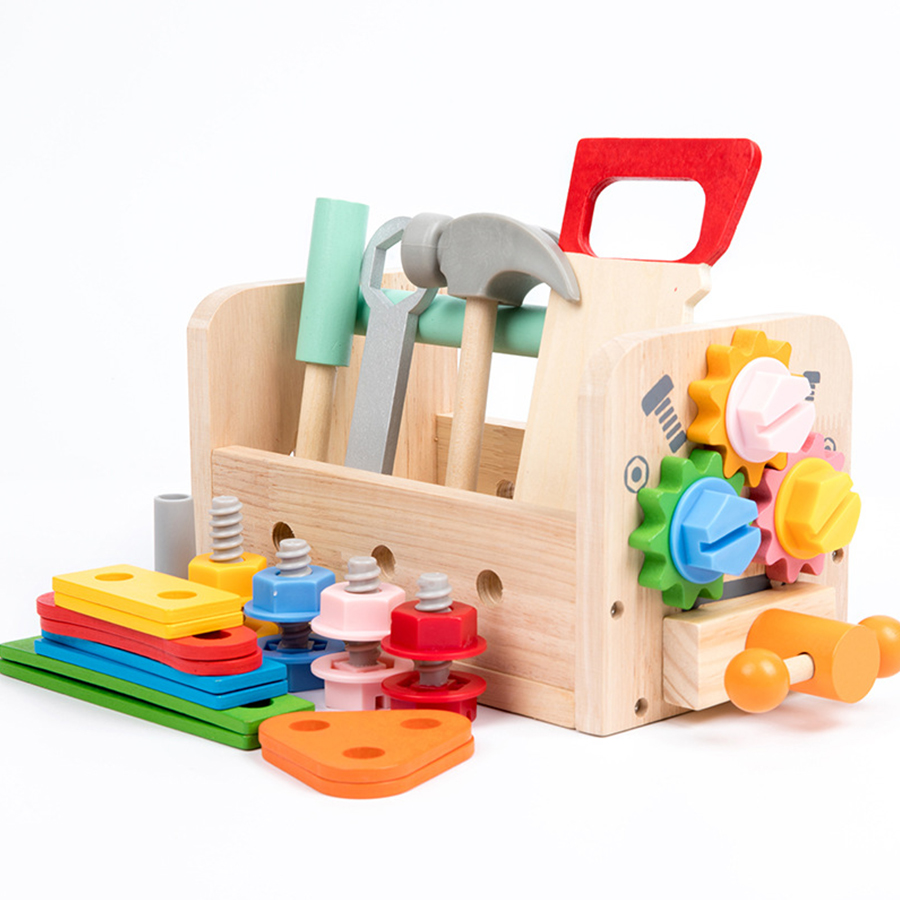 Gardening Tools Set Gift - Banco de herramientas para niños, juego