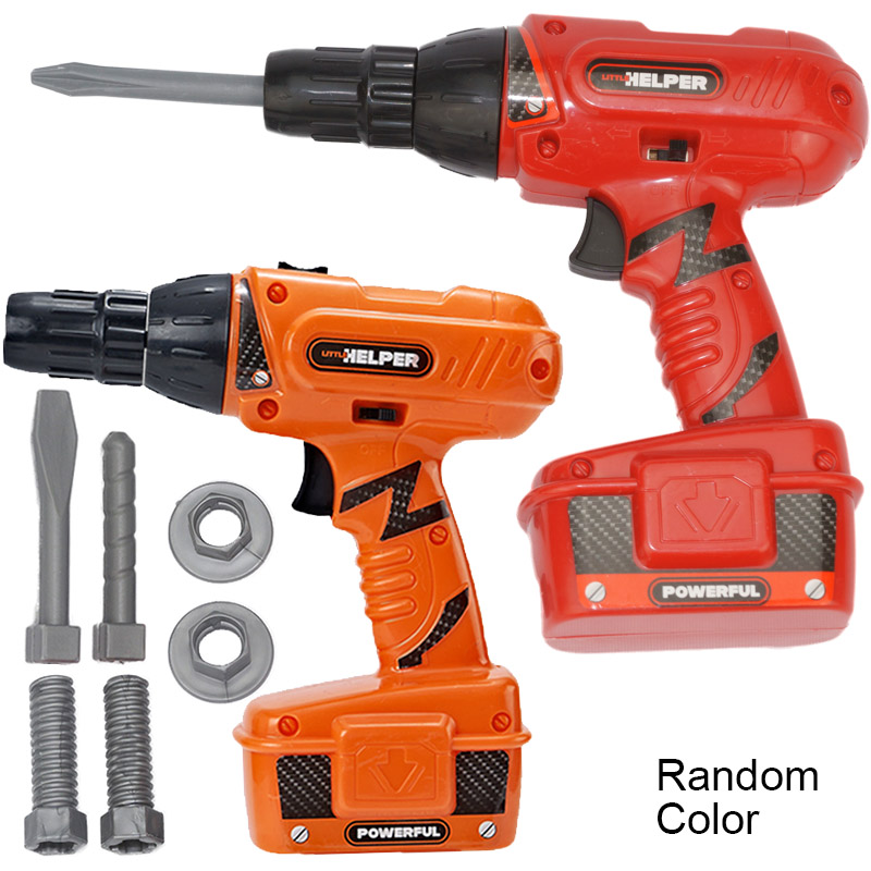 Gardening Tools For Kids - Herramientas de juguete, taladro eléctrico BO,
