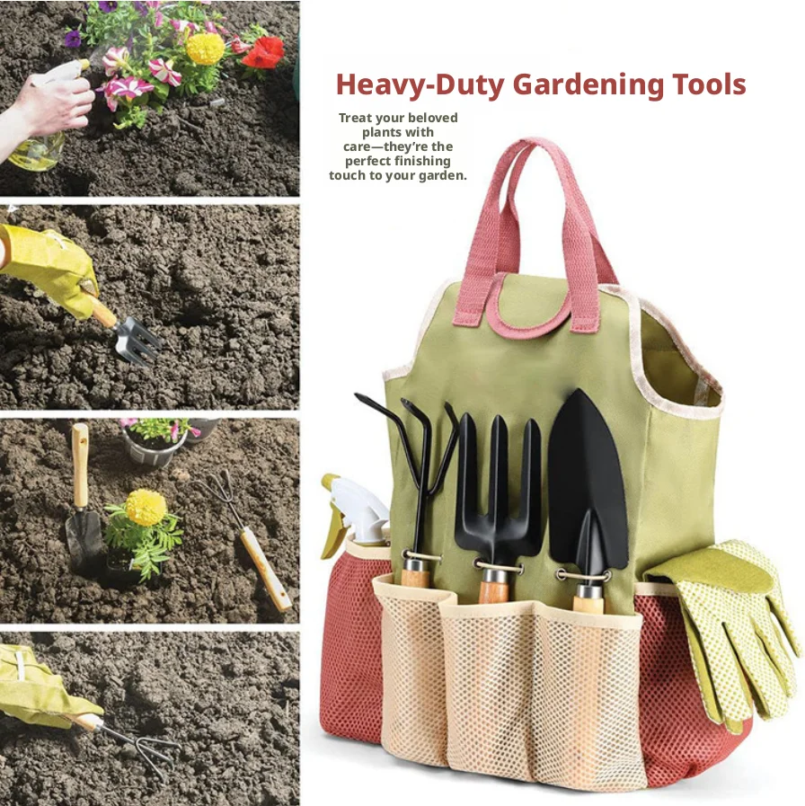 Gardening Tools Set Gift - Juego de herramientas de jardinería para
