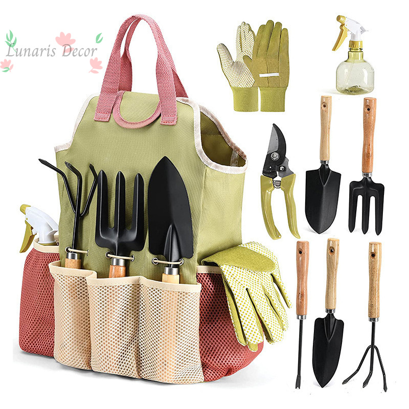 Gardening Tools Set Gift - Juego de herramientas de jardín para