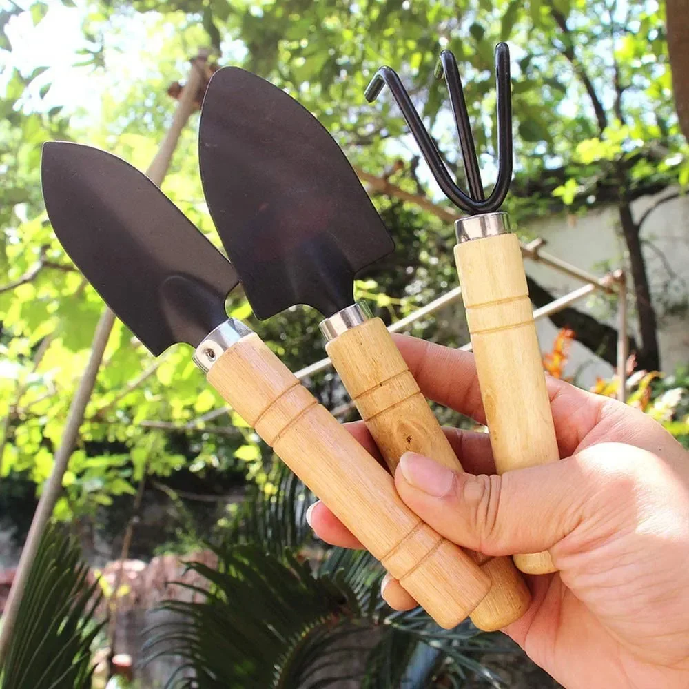 Gardening Tools Combo - Juego de 3 Herramientas de Jardinería