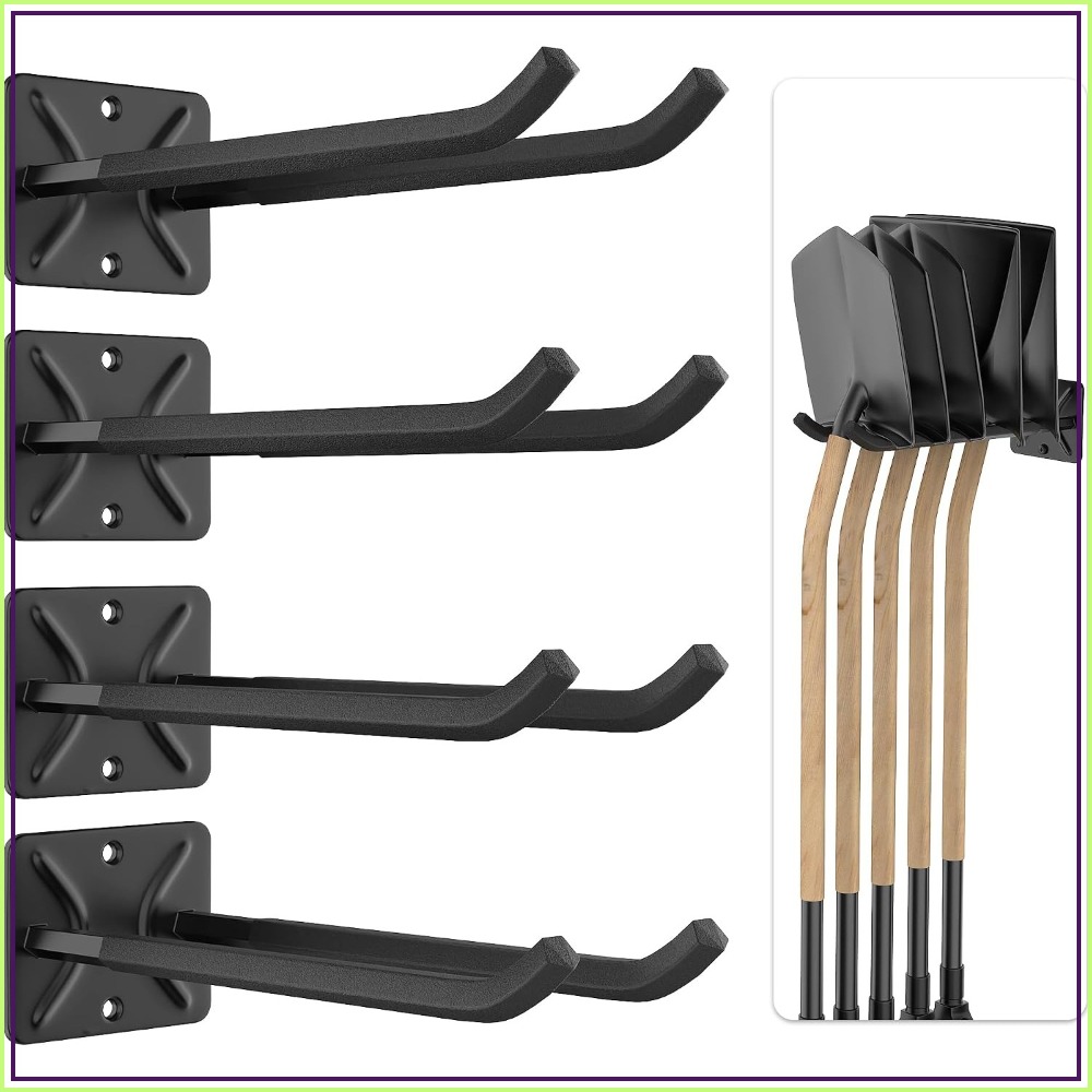 Gardening Tools - Ganchos de almacenamiento resistentes para garaje,