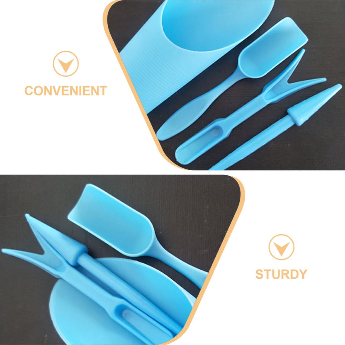 4 unids/set, pala de cubo dura - Gardening Tools Combo reseña y precio