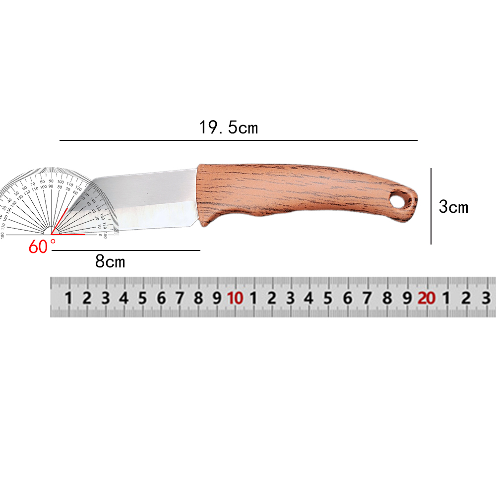 Cuchillo de cocina de acero in - Gardening Tools Knife reseña y precio