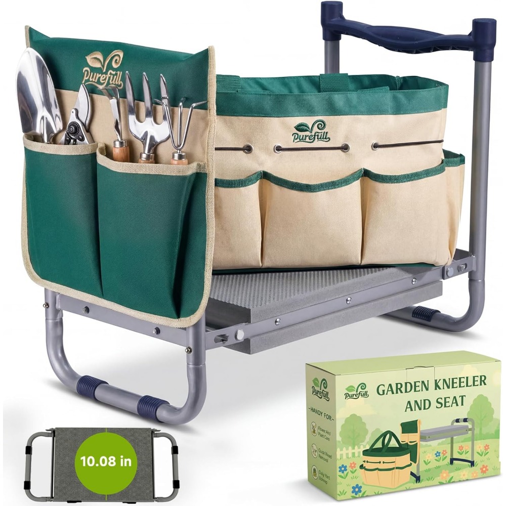 Rodillera y Taburete Plegable  - Gardening Tools For Seniors reseña y precio