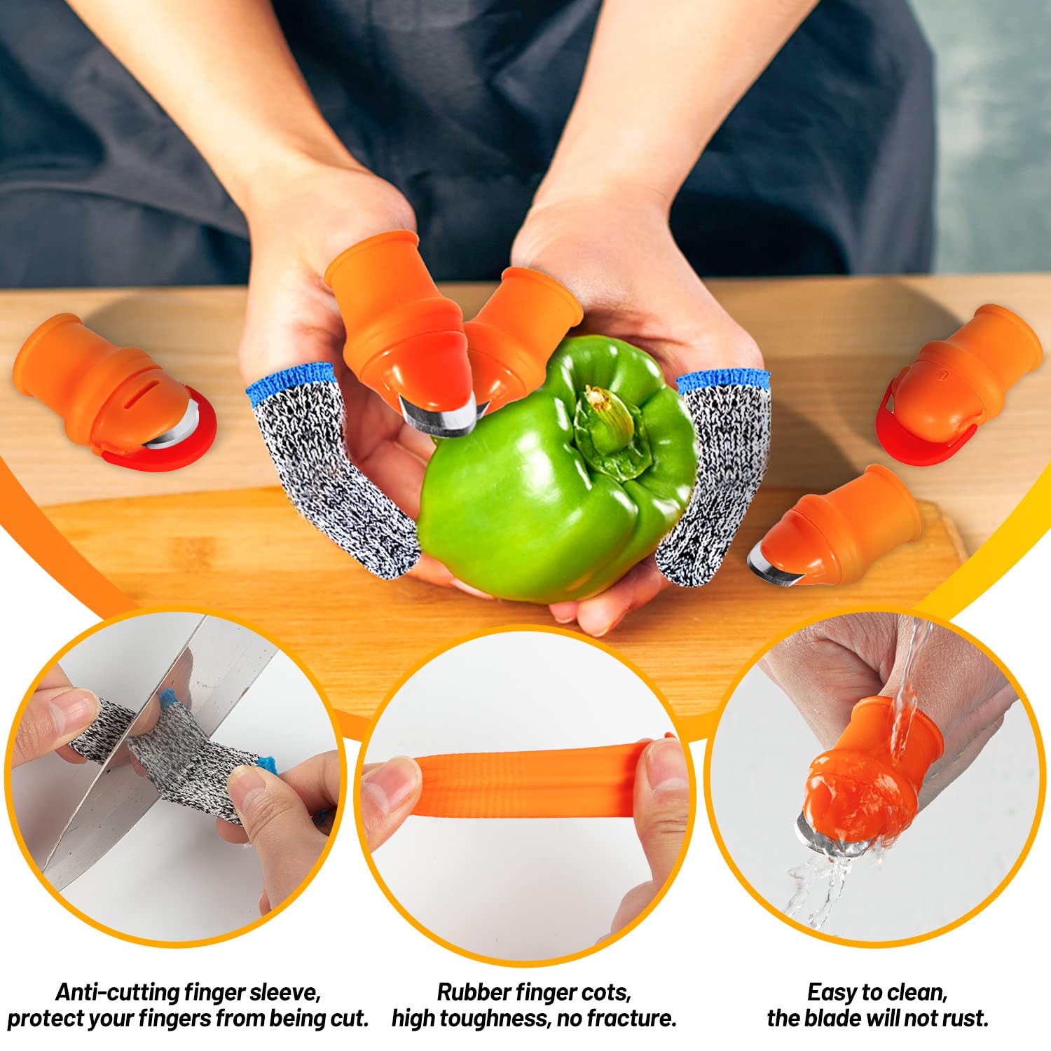 Protector de Dedos de Silicona - Gardening Tools Combo reseña y precio