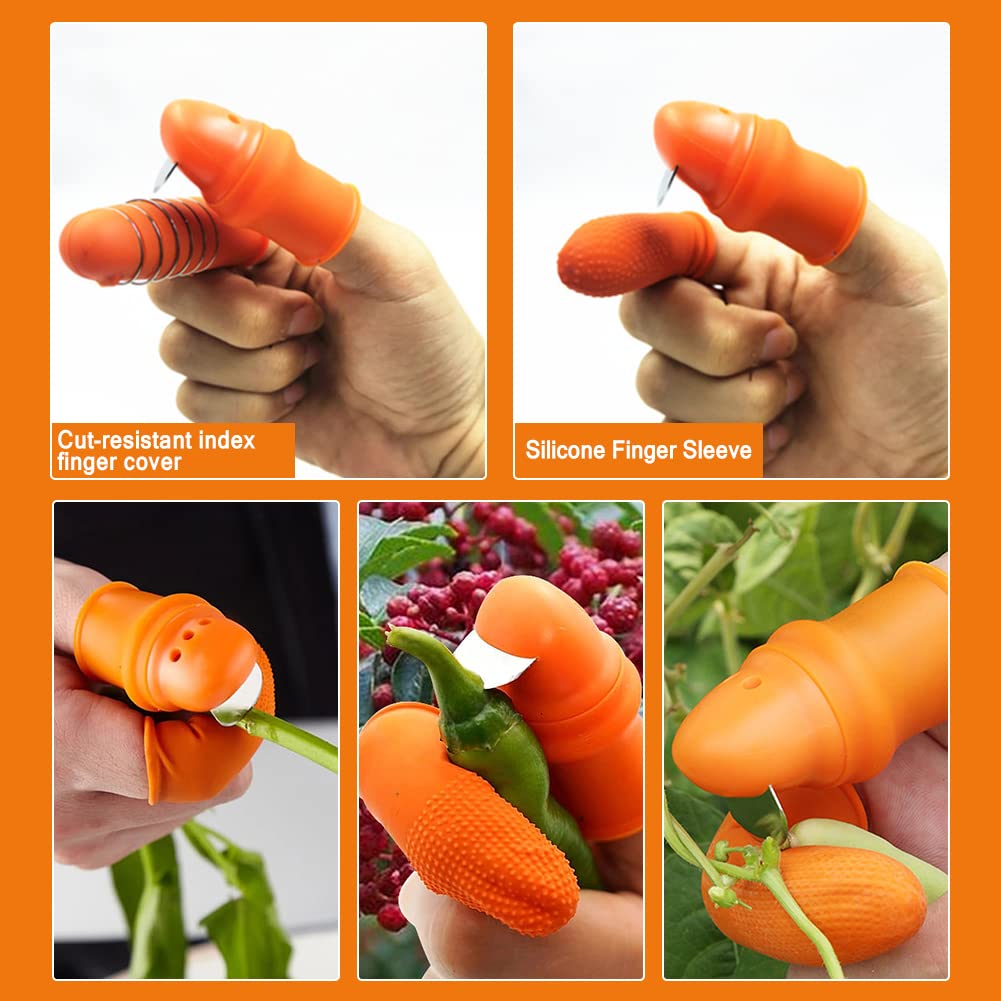 Protector de Dedos de Silicona - Gardening Tools Combo reseña y precio