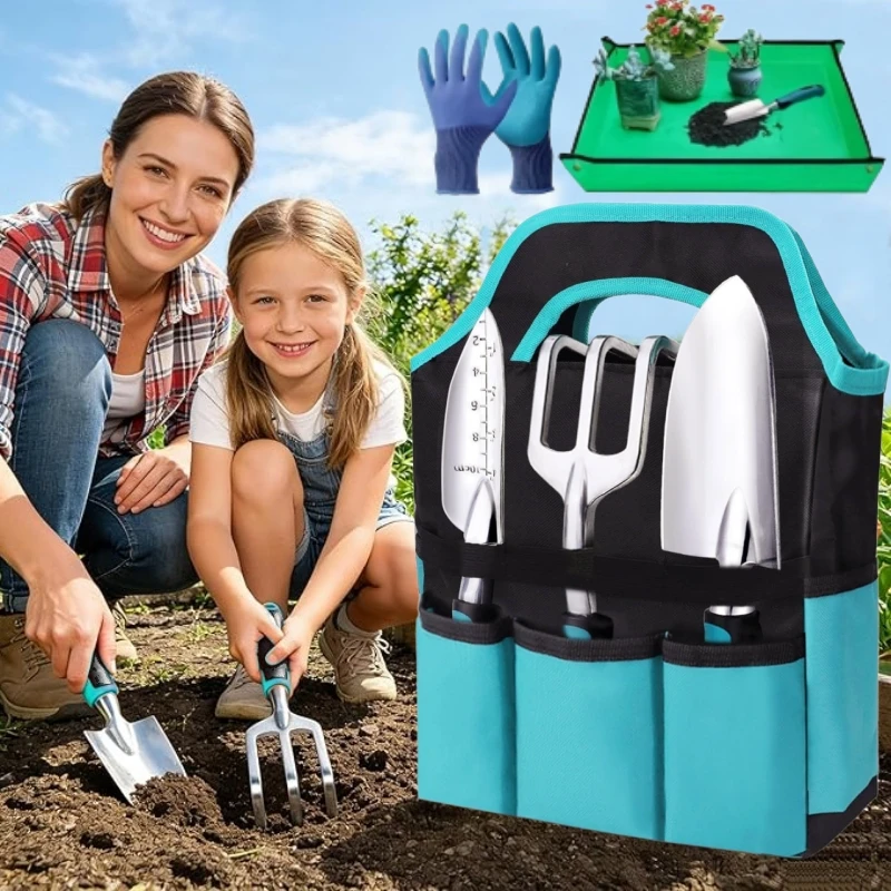 Juego de 7 Herramientas de Jar - Gardening Tools Set Gift reseña y precio