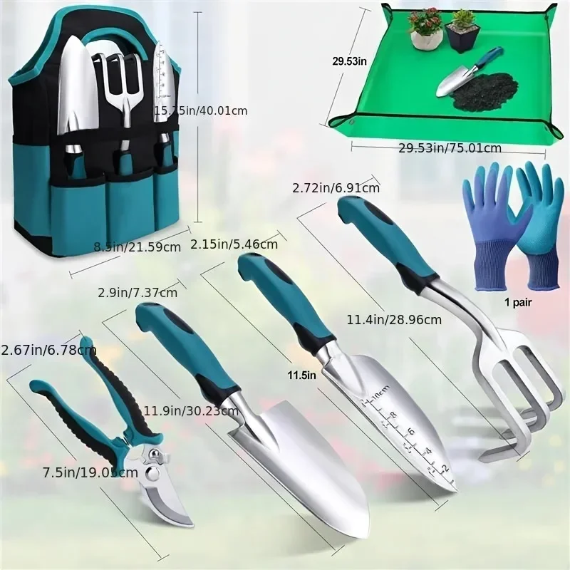 Juego de 7 Herramientas de Jar - Gardening Tools Set Gift reseña y precio