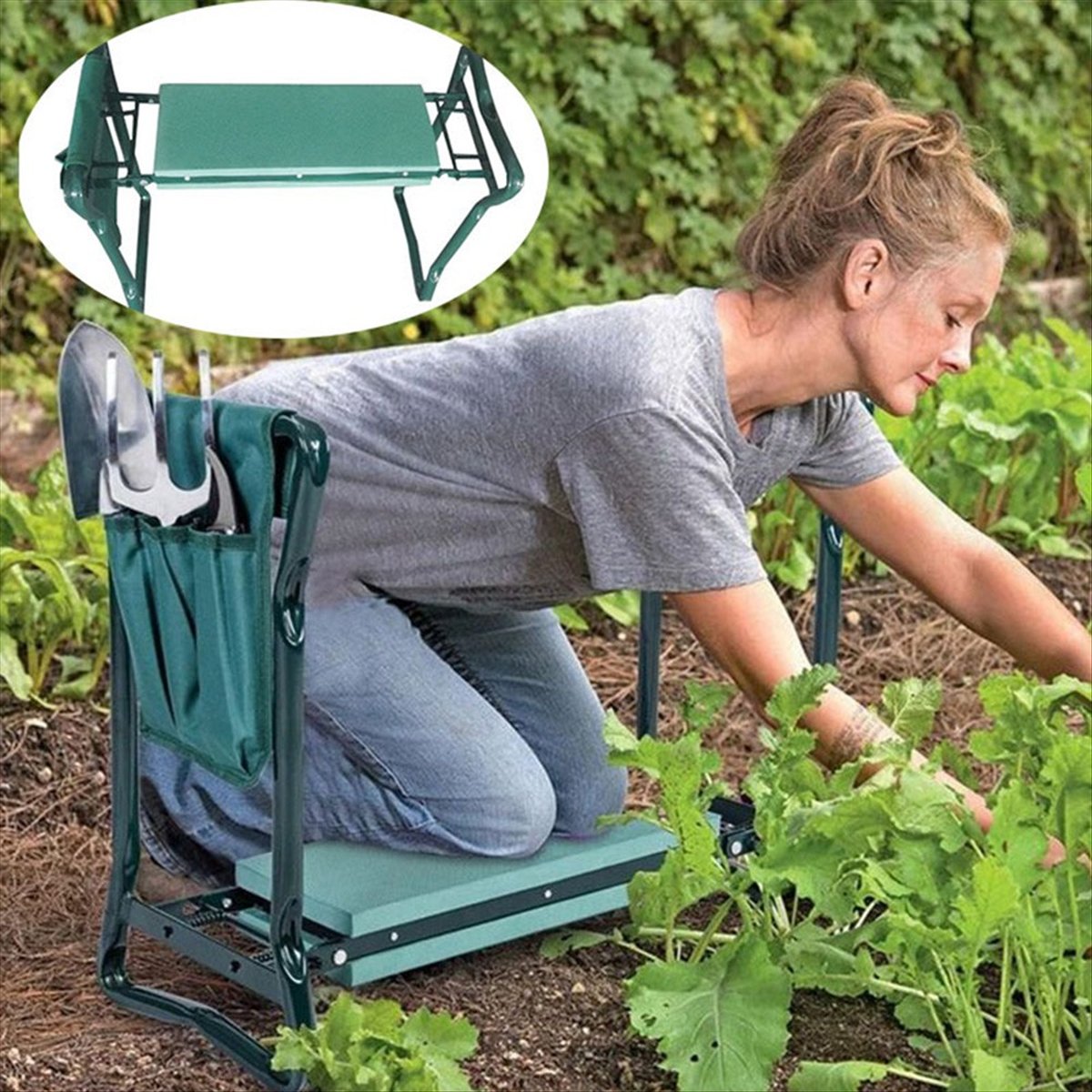 B23BBG Asiento y Rodillera de  - Gardening Tools For Seniors reseña y precio