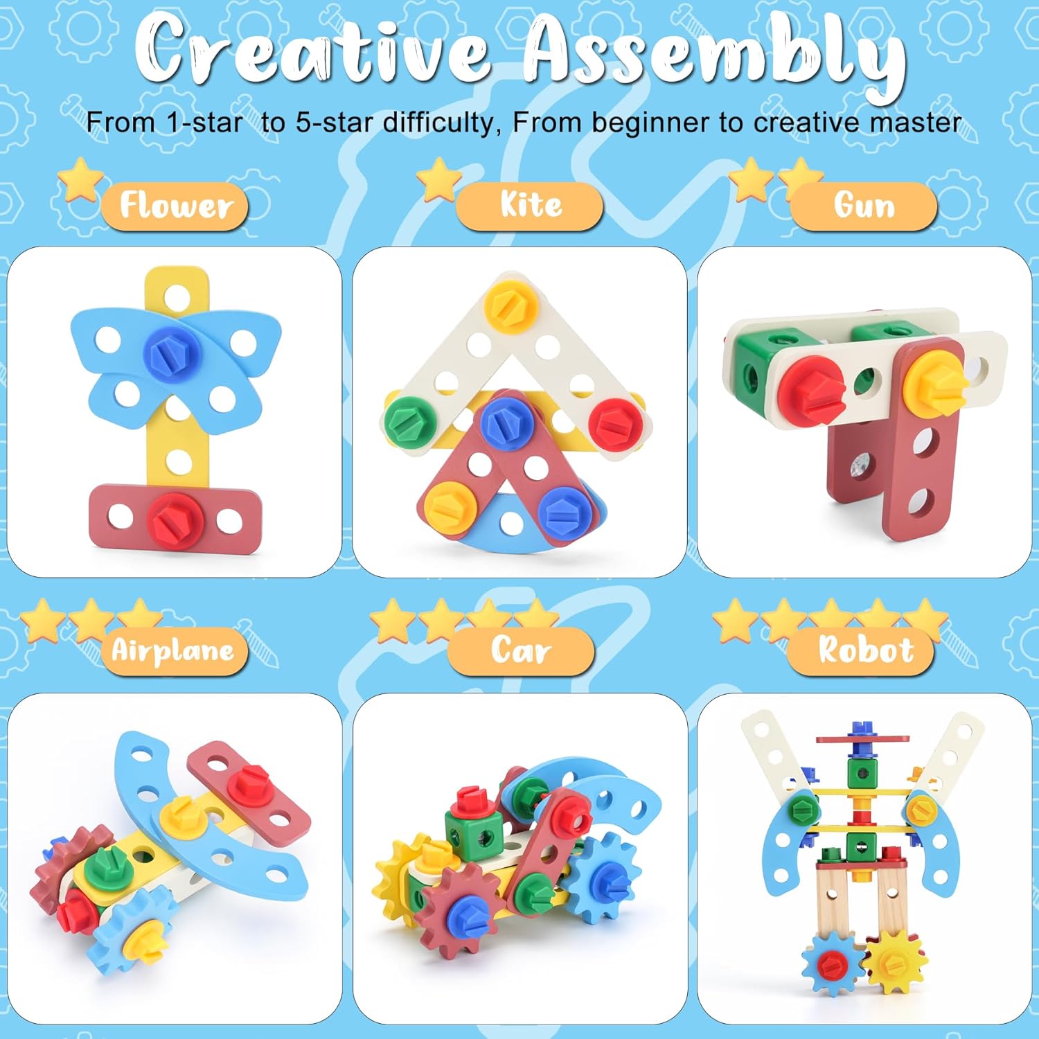 Banco de herramientas de mader - Gardening Tools For Kids reseña y precio