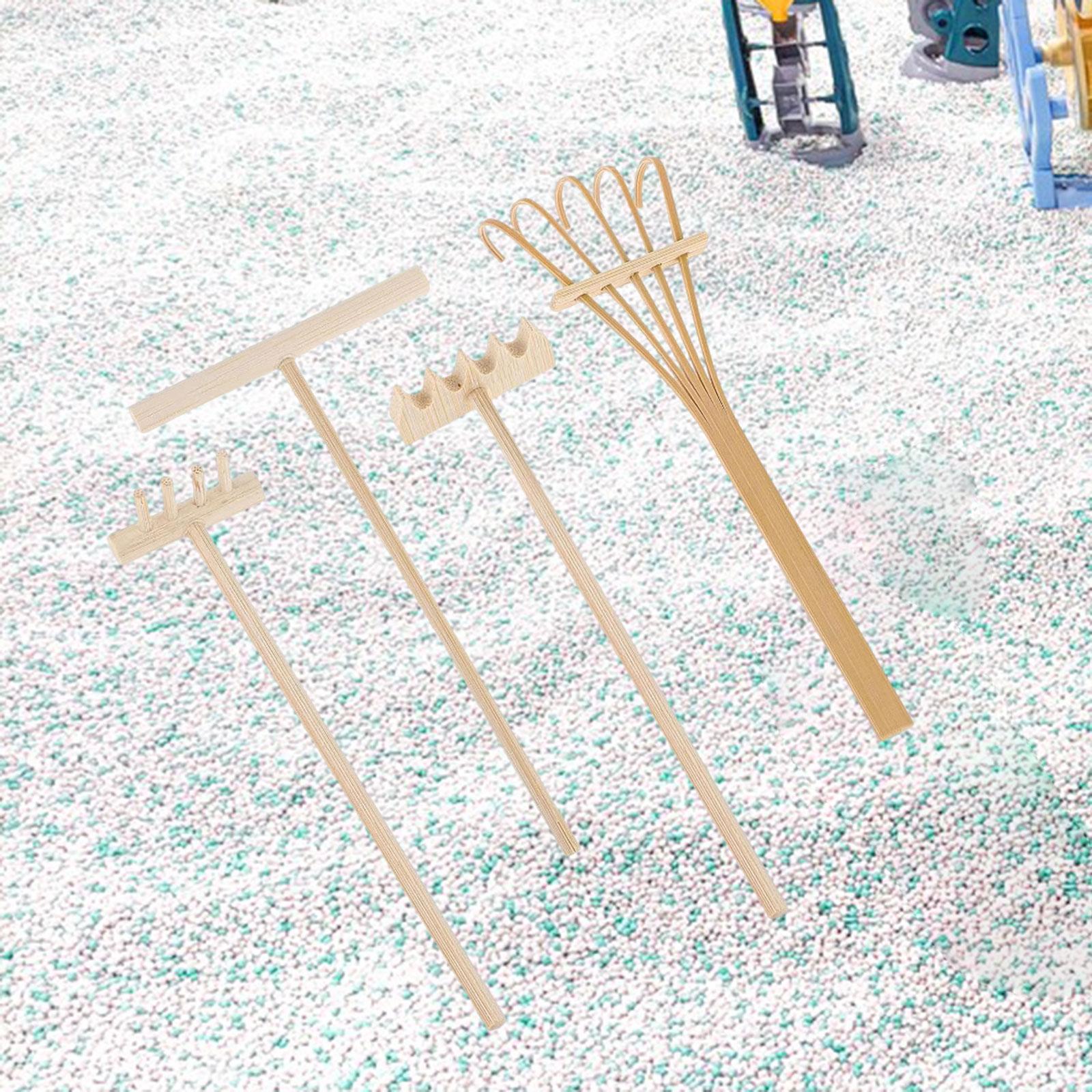 4 piezas rastrillo jardín aren - Gardening Tools Set Gift reseña y precio