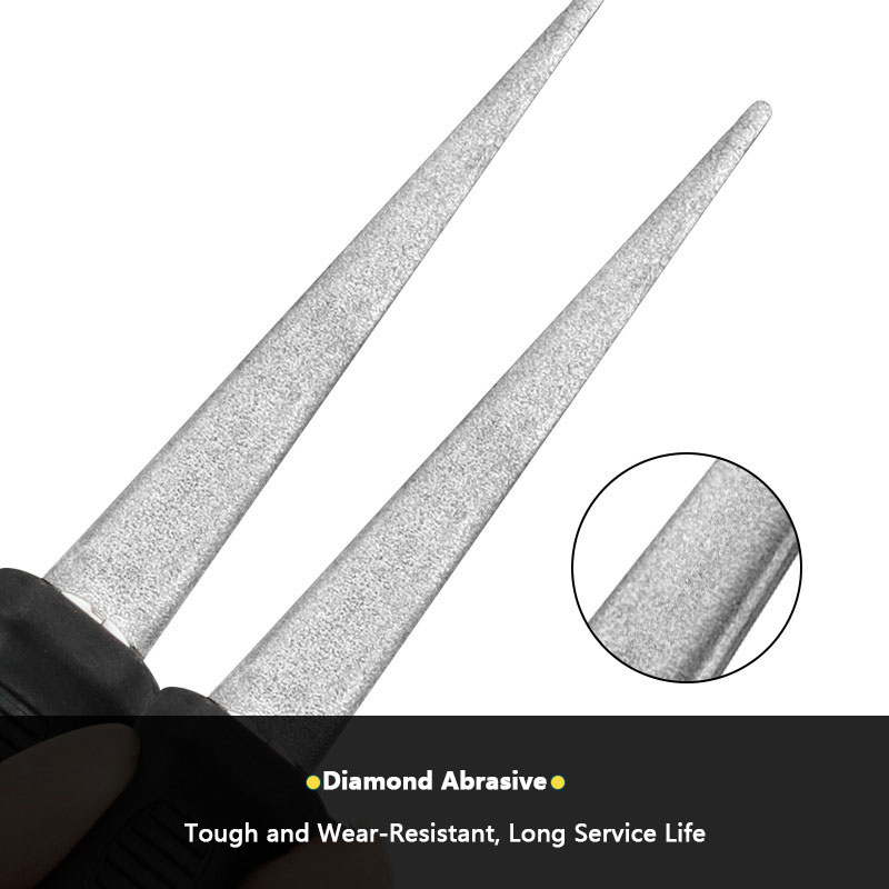 Afilador de diamante metálico  - Gardening Tools Knife reseña y precio