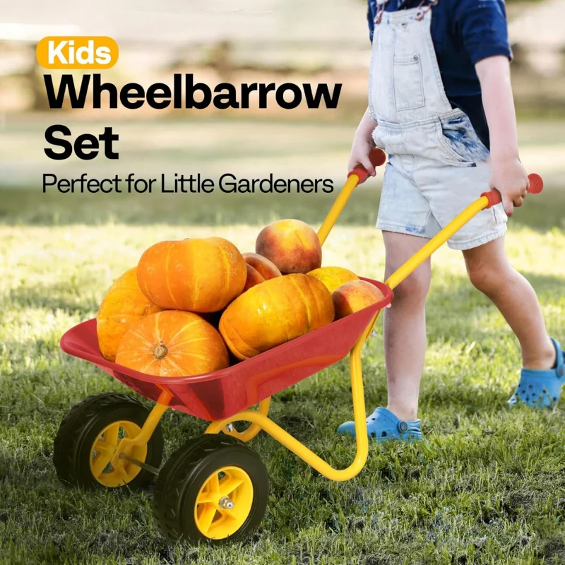 Carretilla para Niños, Carrito - Gardening Tools For Kids reseña y precio
