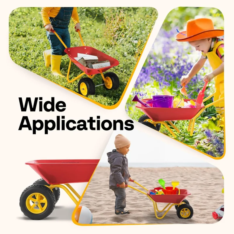 Carretilla para Niños, Carrito - Gardening Tools For Kids reseña y precio