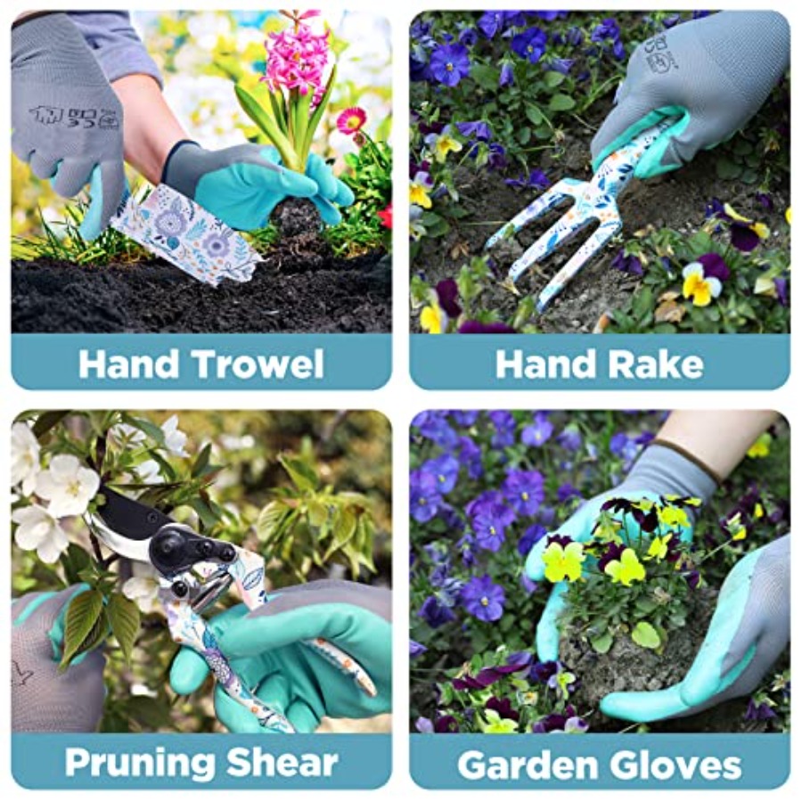 Juego de herramientas de jardí - Gardening Tools Set Gift reseña y precio